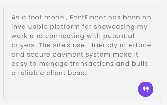 FeetFinder User Review