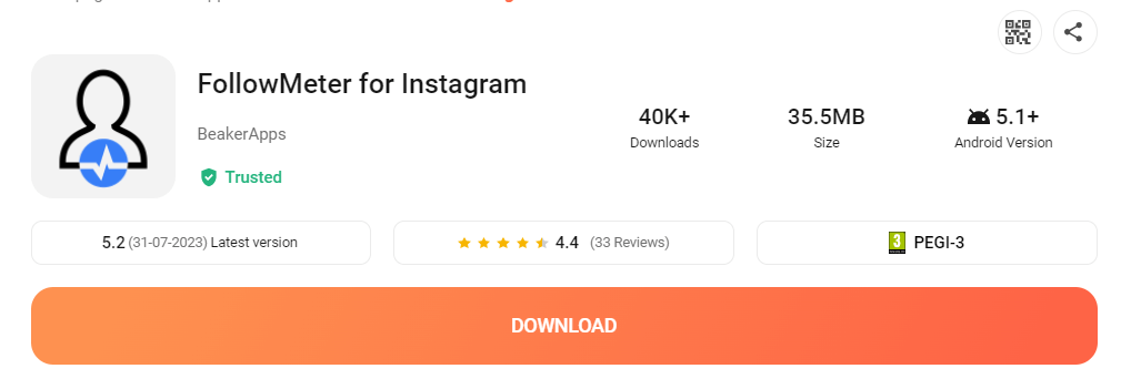 Instagram Follower Apps FollowMeter 