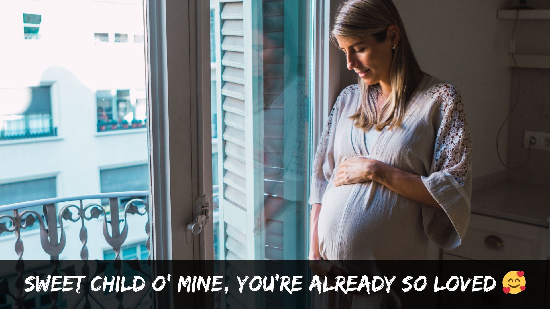 Celebrating Pregnancy with Song Lyrics