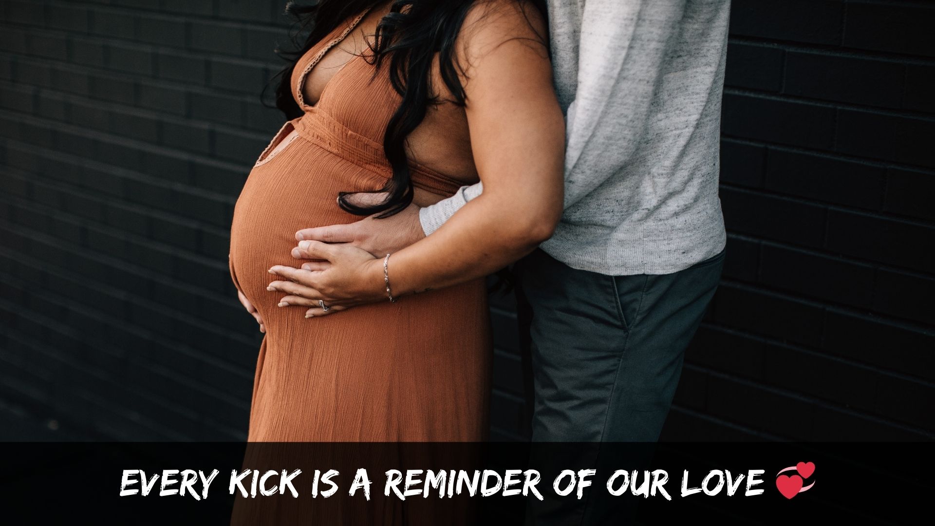 Romantic Captions for Couple Maternity Photos