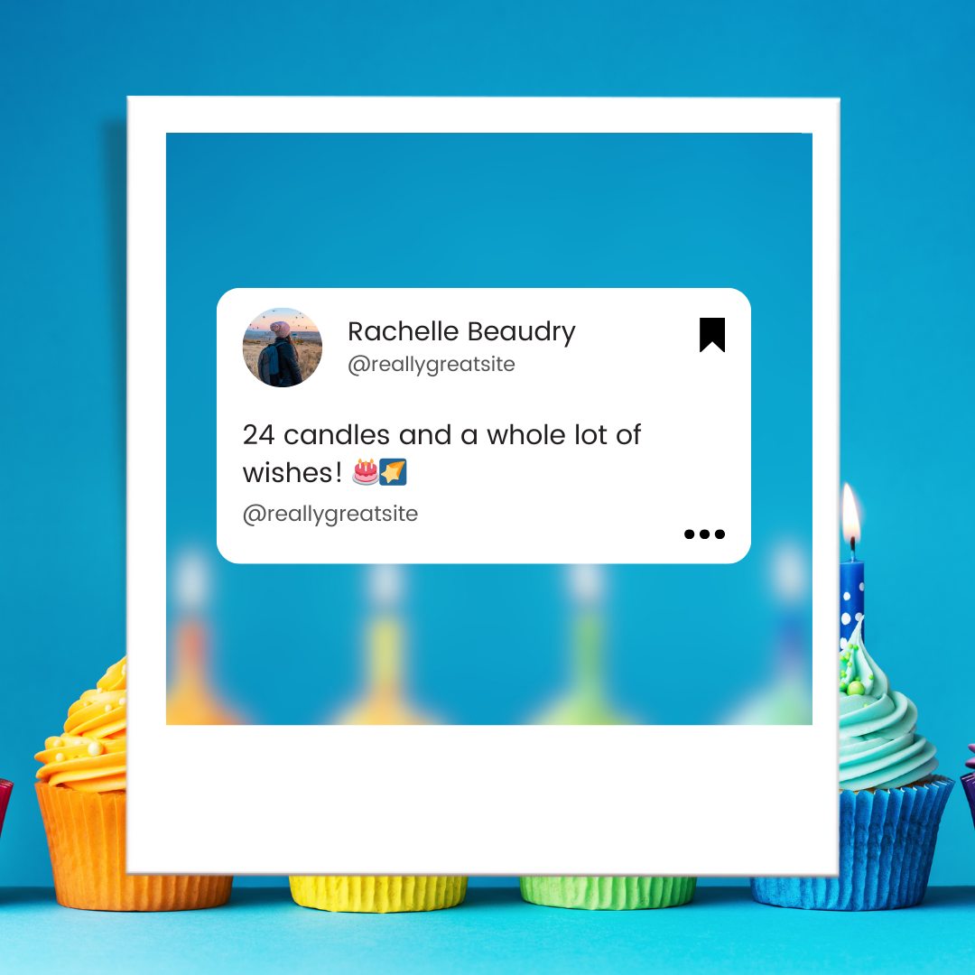 Clever 24th Birthday Captions for Instagram