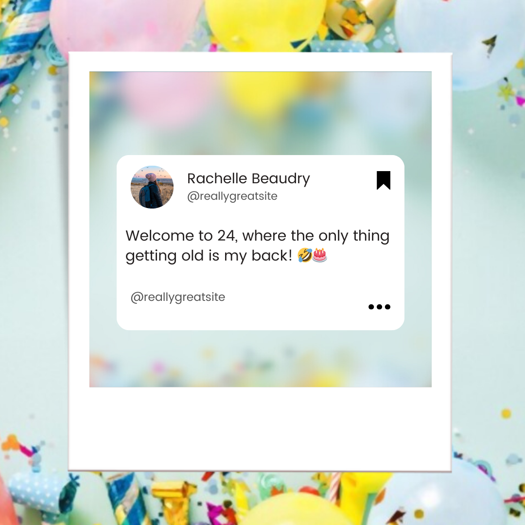 Funny 24th Birthday Captions for Instagram